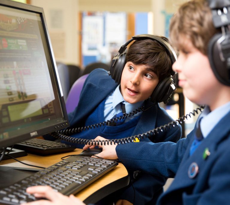 students in ICT
