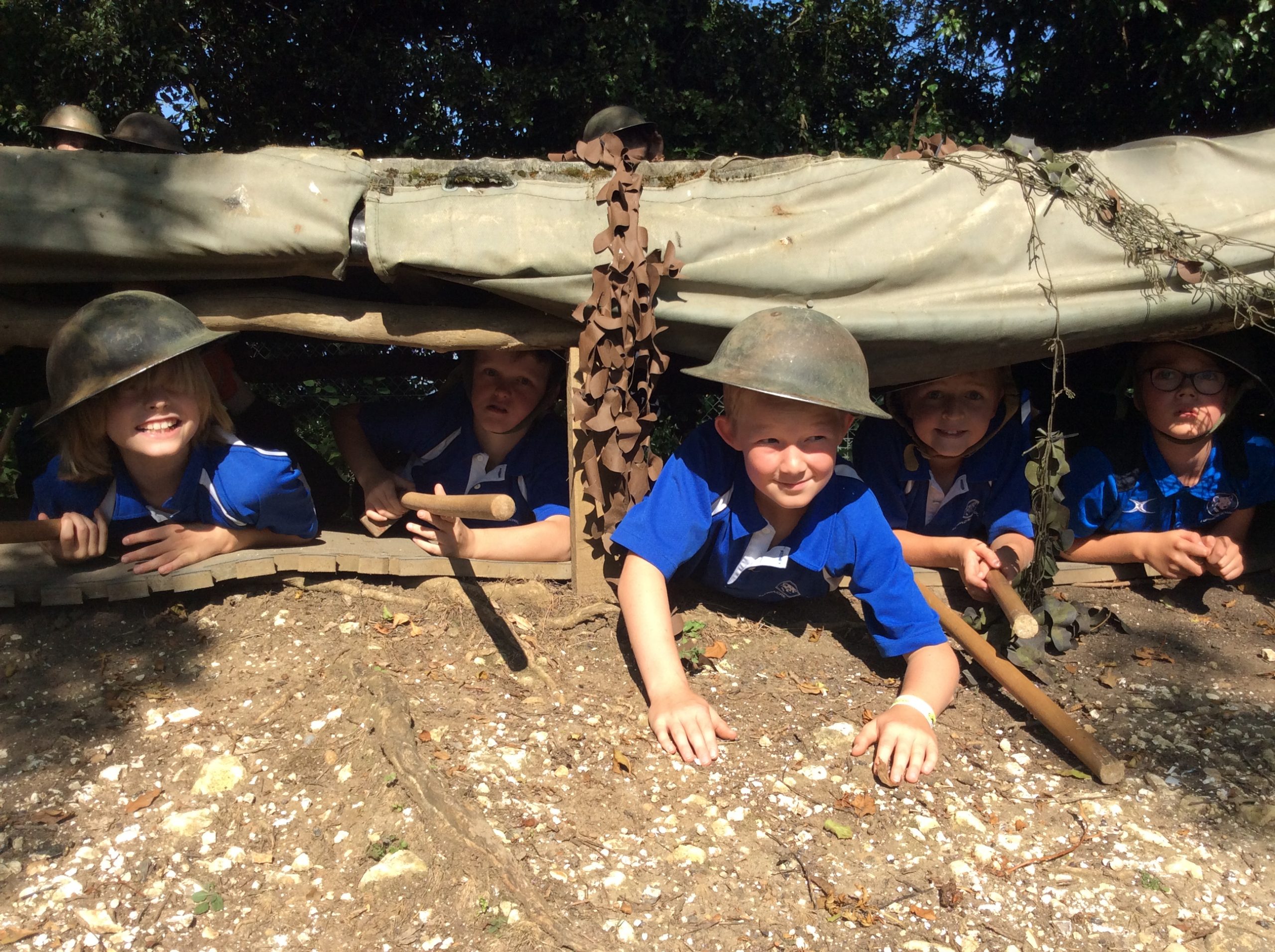 Year 6 trip to Henley Fort Longacre School