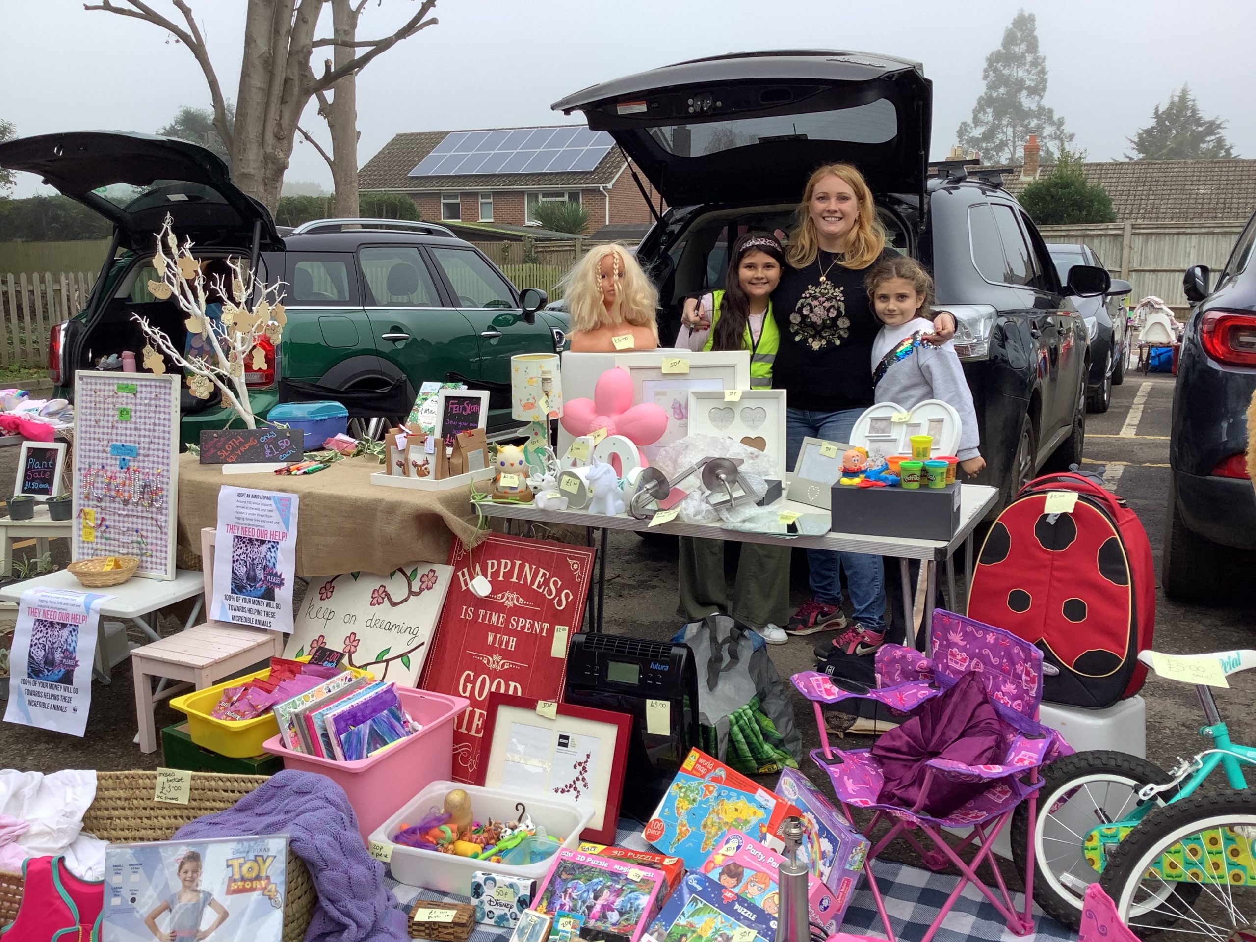 Green Team Car Boot Sale Nursery Guildford Longacre School