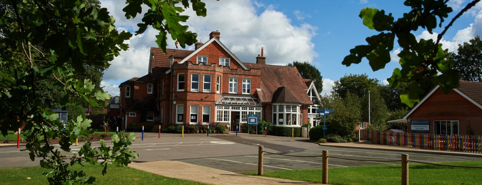 Exterior of school Longacre