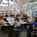 Teachers at a meeting